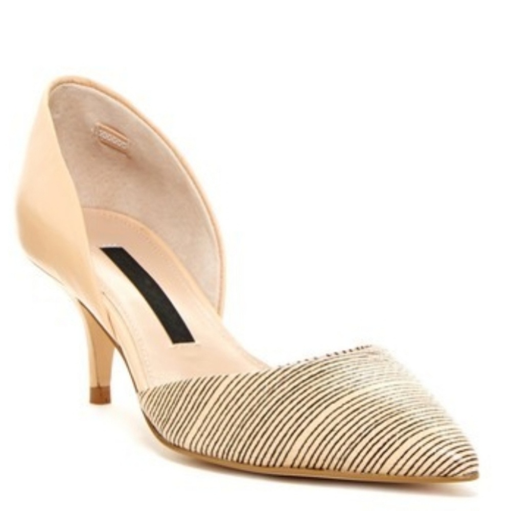 French Connection Effie d'Orsay Kitten Heels